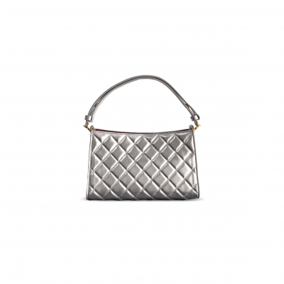 CHANEL 26X QUILTED LEATHER HOBO HANDBAG AS6045 (22.5*14*7.5cm)